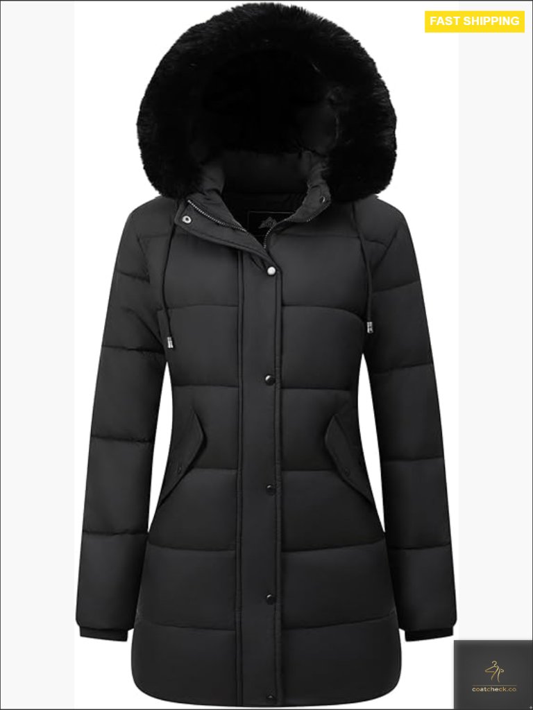Long Waterproof Down Parka Winter Snow Jacket Windproof Warm Puffer Coat